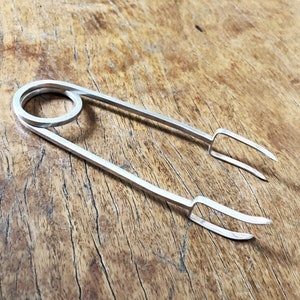 Vintage Mid Century Cartier Sterling Silver Ice Tongs