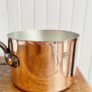 Antique Duparquet DH&MC Copper Pot