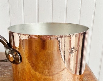 Antique Duparquet DH&MC Copper Pot