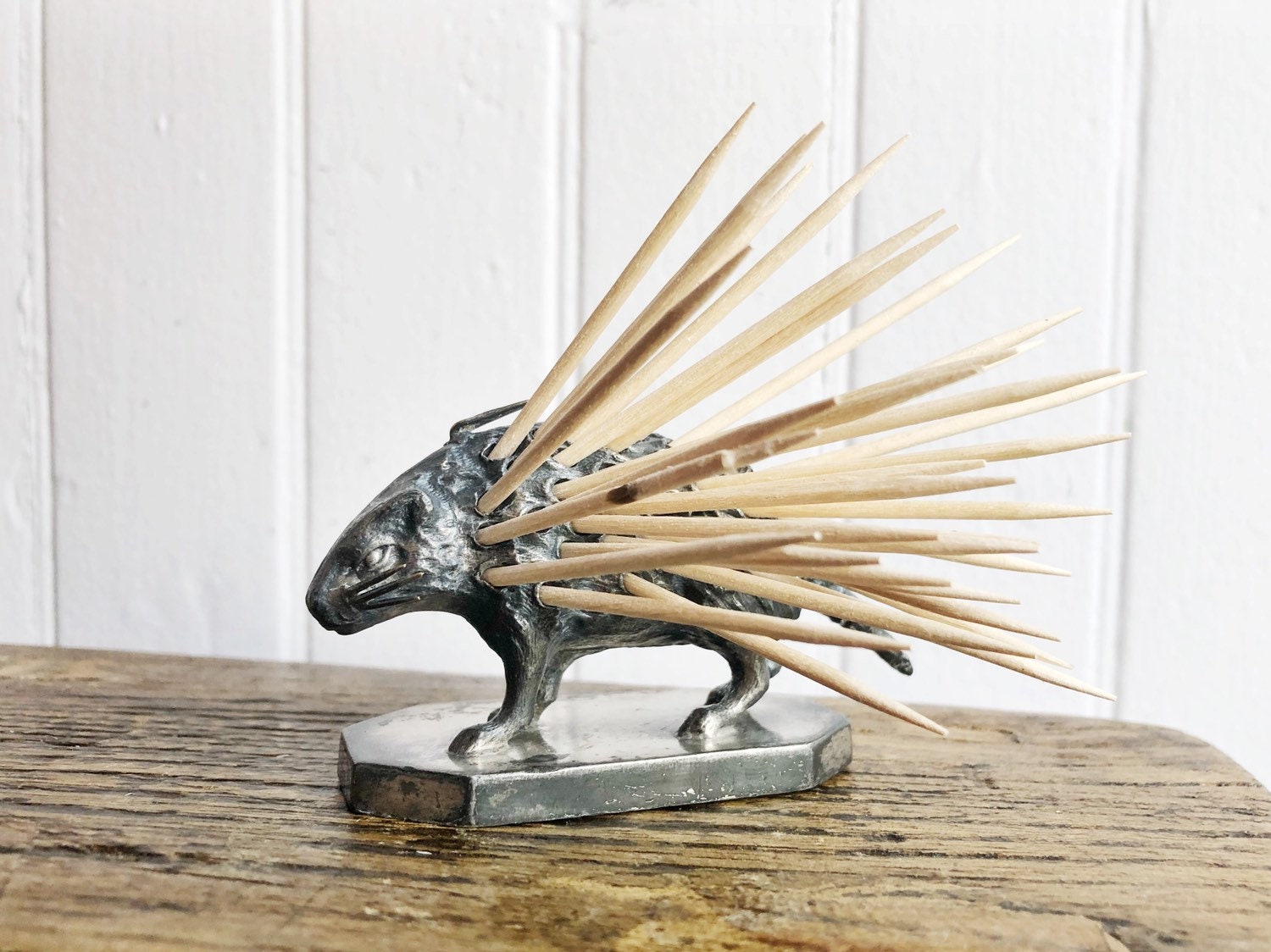 Victorian Era Porcupine Toothpick Holder - Etsy