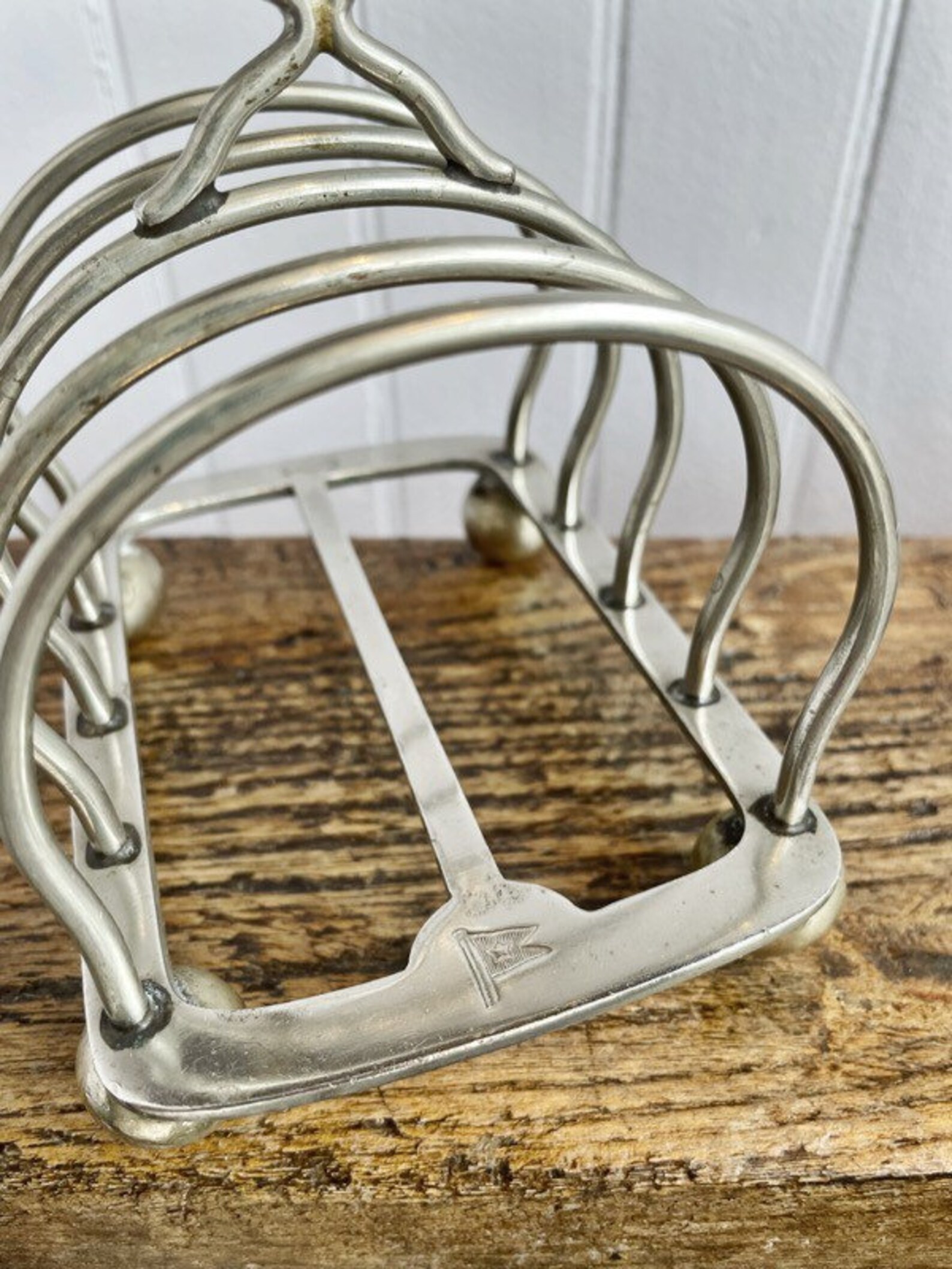 Antiker Weißer Star Line Steamship Versilberter Toastständer | Etsy