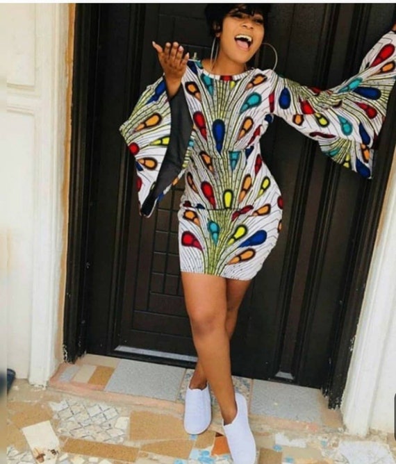 summer african print dresses