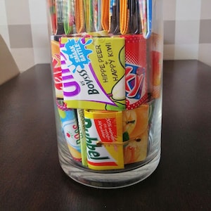 Cartera, hecha a mano, Europa, Países Bajos, reciclar, Juicebox, papel de regalo, monedero pequeño