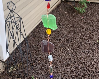 Rain Chain Yard Art Etsy