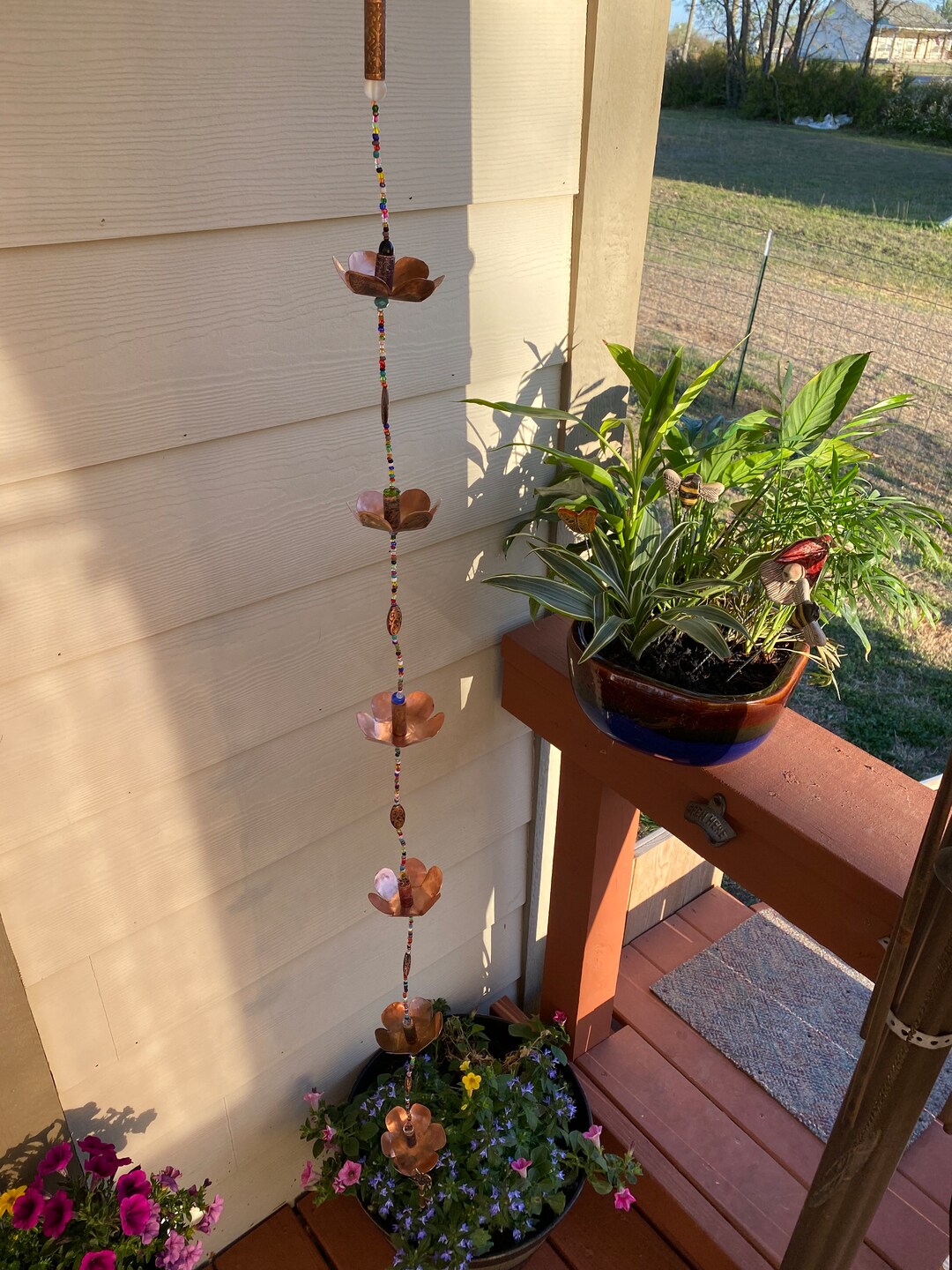 Handcrafted Rain Chain Etsy