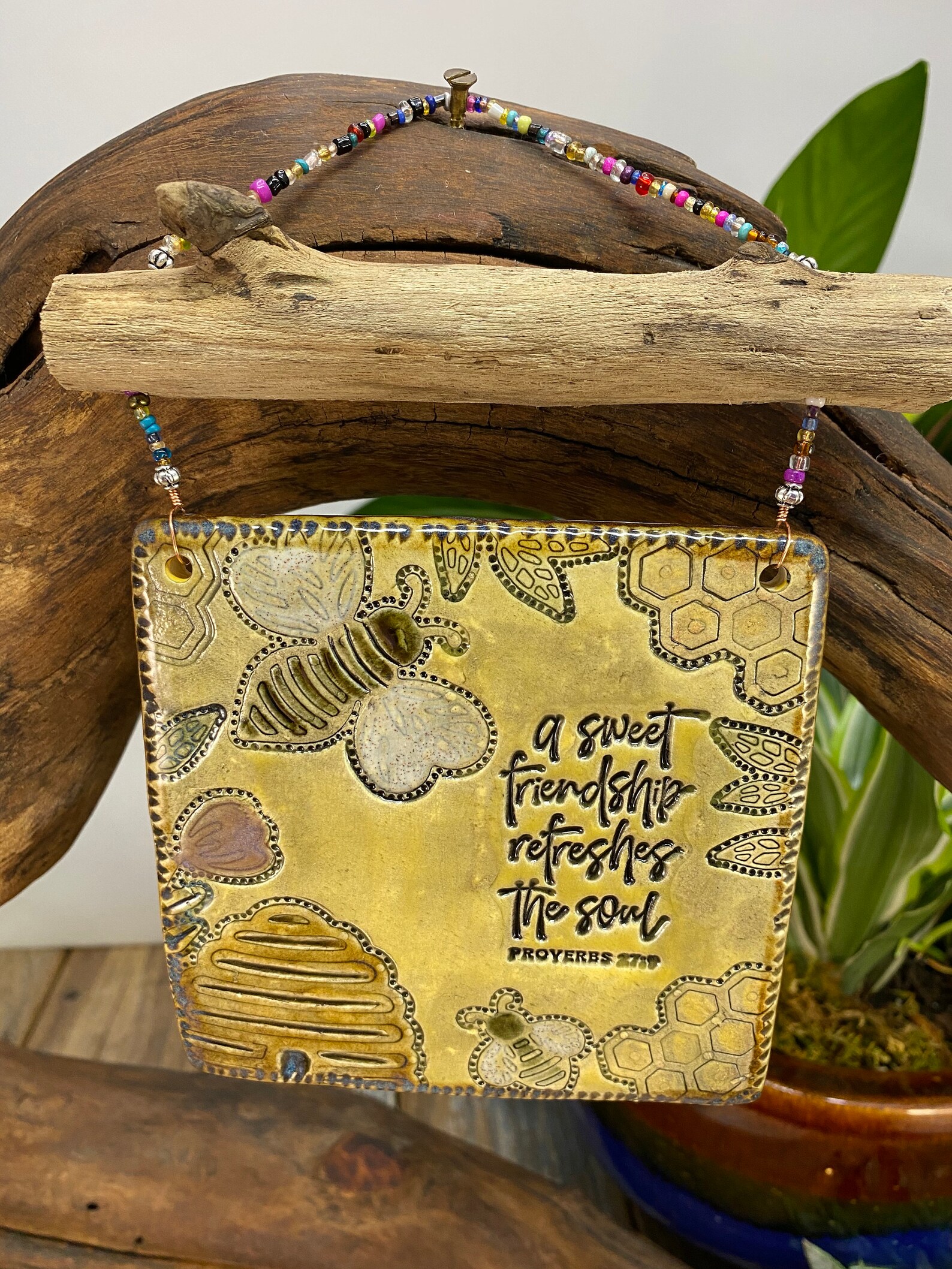 Handcrafted Friendship Wall Art Etsy