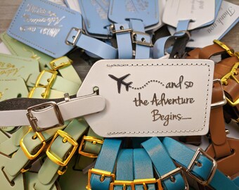 bulk luggage tags wedding