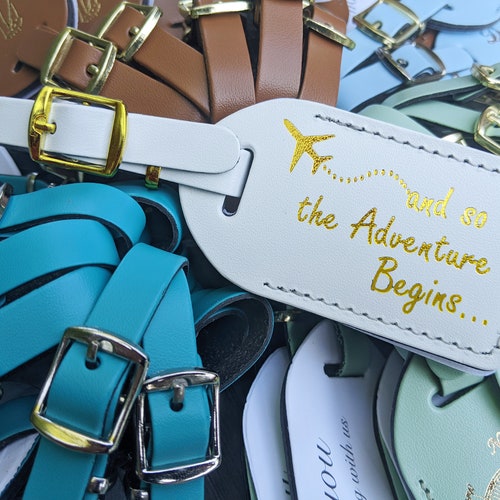 Bulk Luggage Wedding Tag Style id 11 Choose a Color Etsy