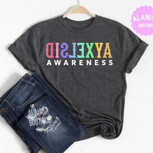 Dyslexia Awareness, Dyslexia Tee, Dyslexia, Dyslexia Support, Dyslexia Mom, Dyslexia Warrior, Neurodiversity Shirt, Autism Gift, Unisex
