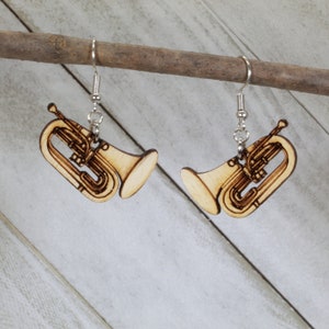 Baritone Horn Earrings all  Musician will love