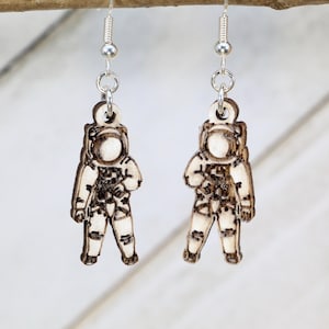 Astronaut Dangle Earrings