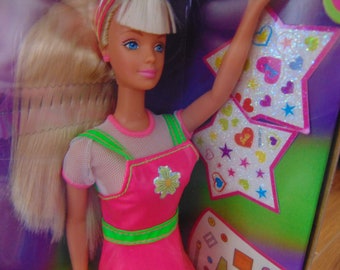 sticker craze barbie