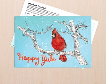 Holiday Cardinal Art