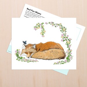 Red Fox Mama Art