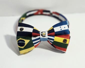 Bow Tie Latino American Flags (All sizes)