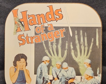 Hands of a Stranger (1962) Movie Poster MDF Coaster