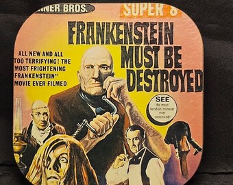 Frankenstein Must Be Destroyed  (1969) - Movie Poster MDF Coaster