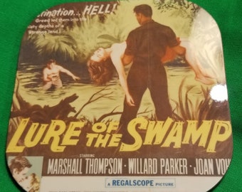 Lure of the Swamp (1957) Movie Poster MDF Coaster