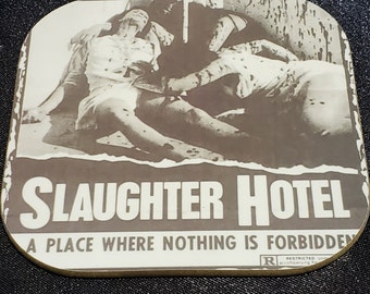 Slaughter Hotel (1971) Movie Poster MDF Coaster