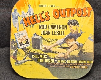 Hell's Outpost (1954) Movie Poster MDF Coaster
