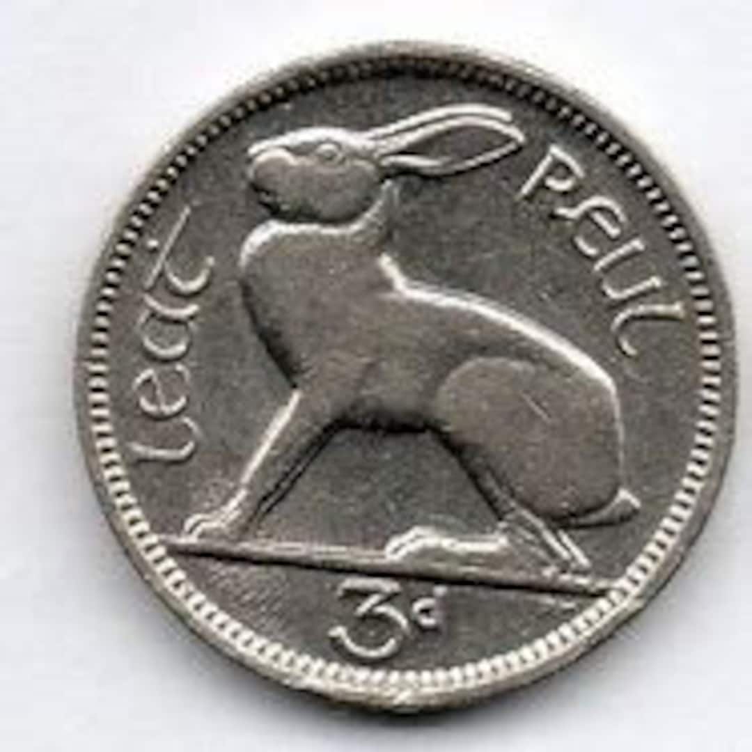 1928 Thro 1968 Ireland 3 Pence Rabbit Price 3.00 and up Circulated and ...