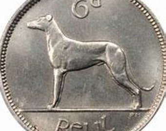 1928 thro 1969 Ireland 6 pence- Irish wedding coin- all years available- price 2.00+