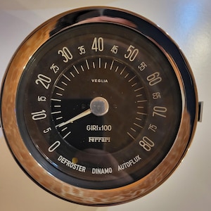 Ferrari 250 SWB Tachometer Veglia Borletti Refurbished