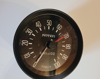 Ferrari 330 P3 P4/ 206 SP tachometer Veglia Borletti  restored