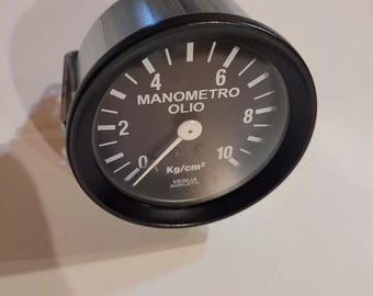 Lancia Stratos Gruppo 4 Oil pressure manometer Veglia Borletti Restored