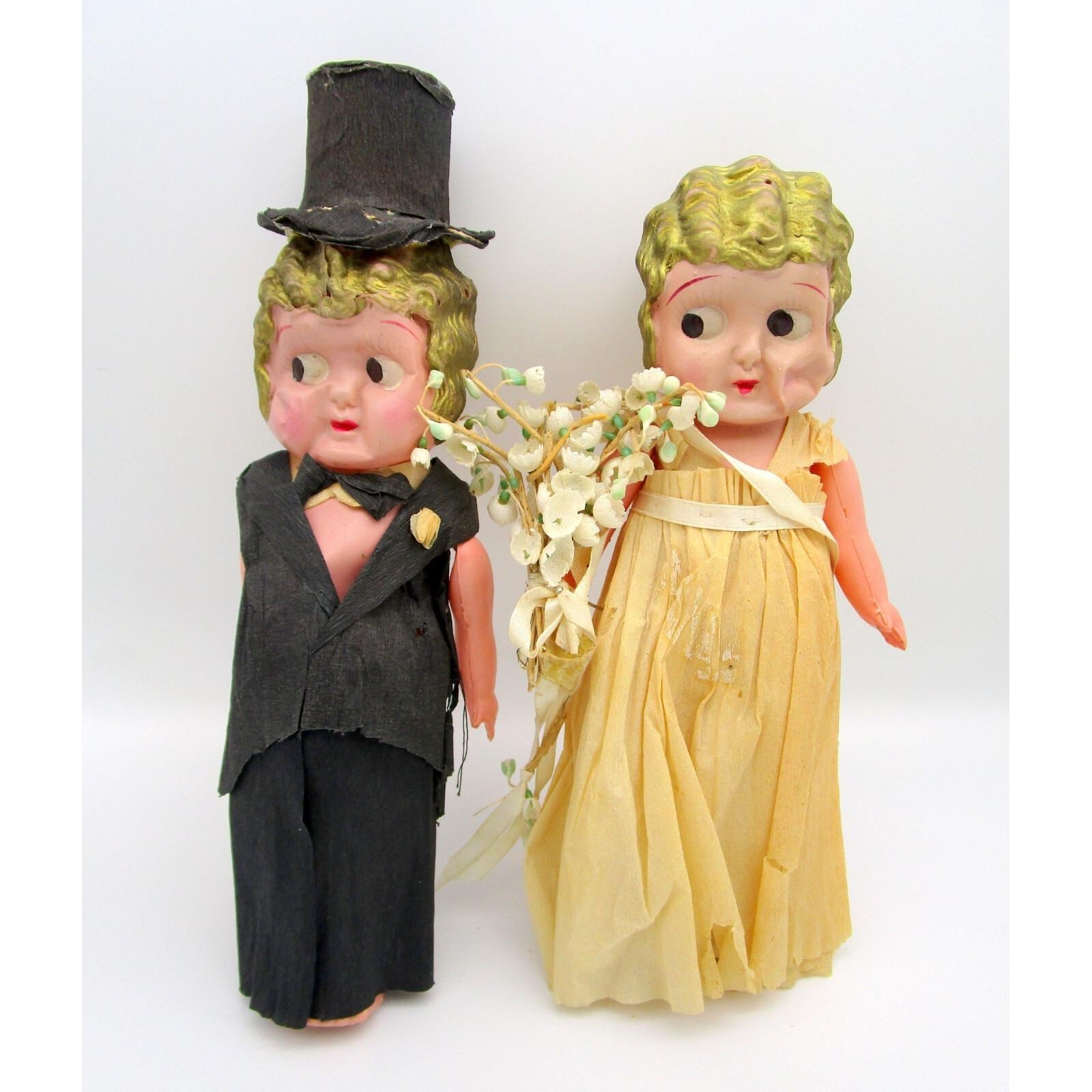 Antique Celluloid Figures - Etsy