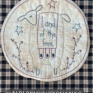 Candle Mat Land of the Free