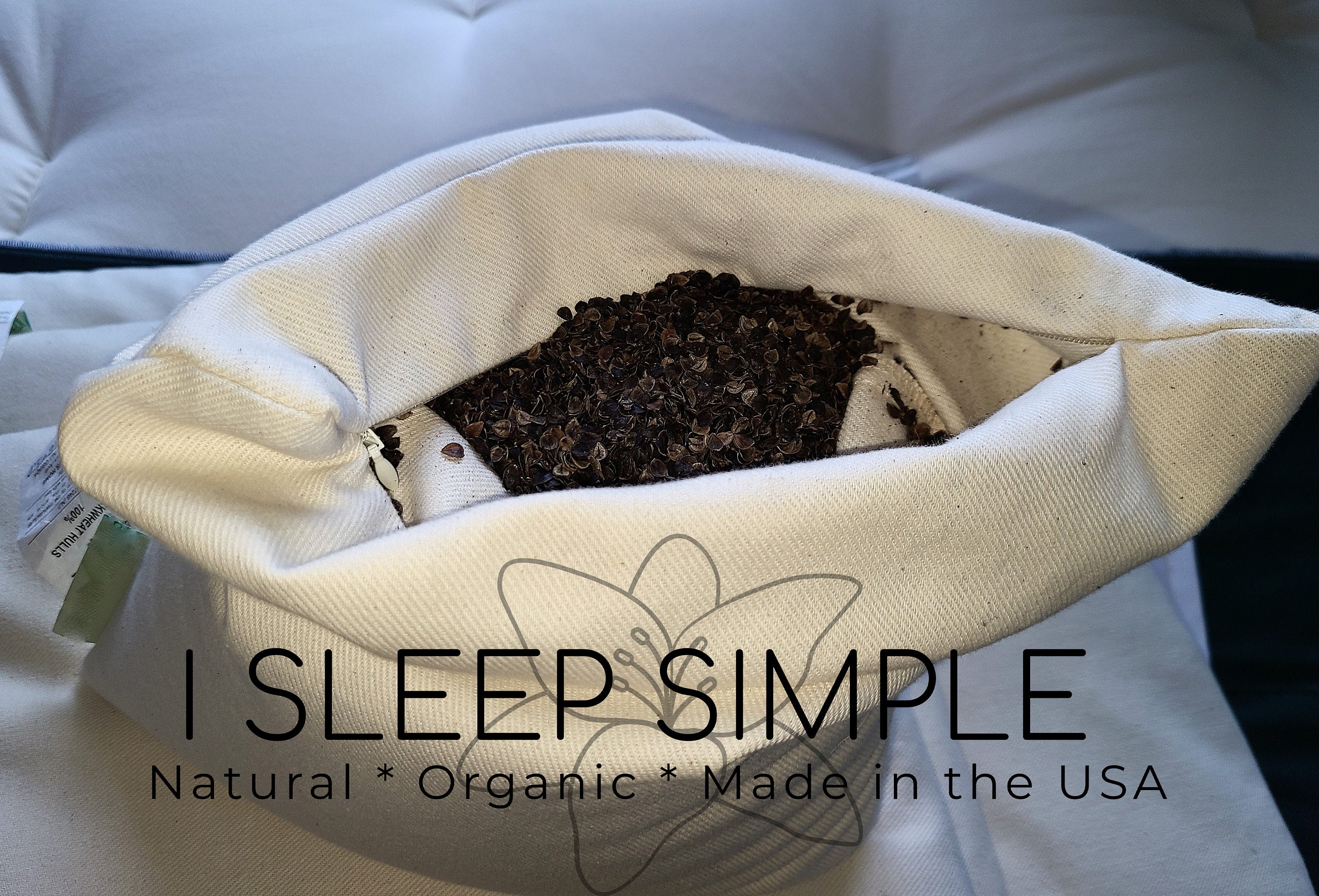 Adjustable Buckwheat Pillow Active Made in the USA Etsy