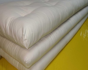 Cotton & Wool Shikibuton – Available in 3" - 5" Thicknesses | Handmade in the USA