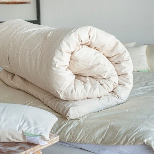 Wool Mattress Topper Etsy