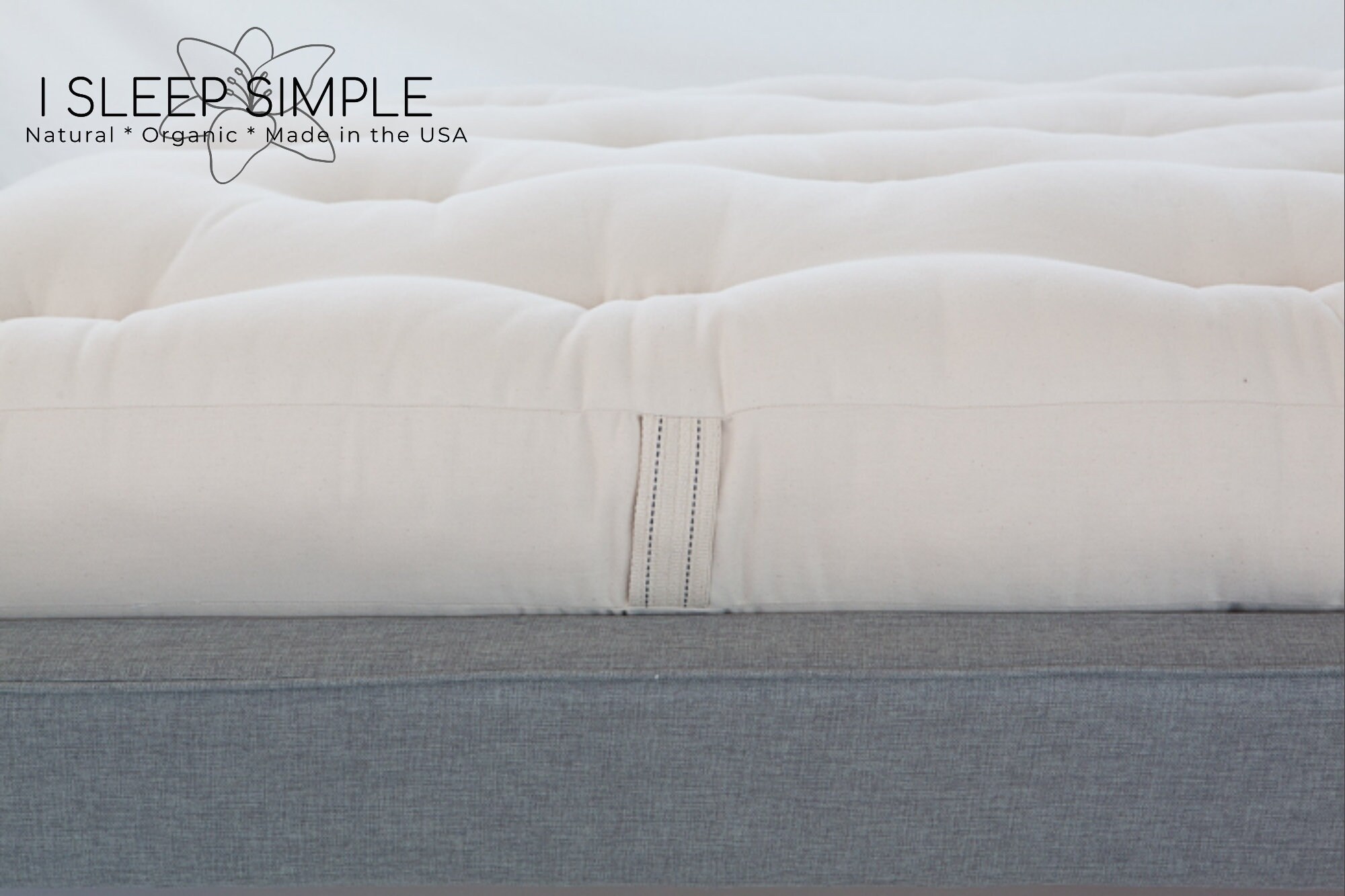 Cotton & Wool Futon Made in the US Etsy