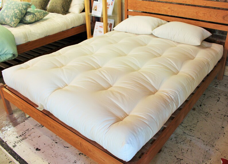 6 Cotton and Wool Futon Mattress SEMIFIRM Etsy