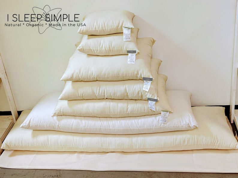 Best Kapok Pillow Adjustable Made in the US Etsy