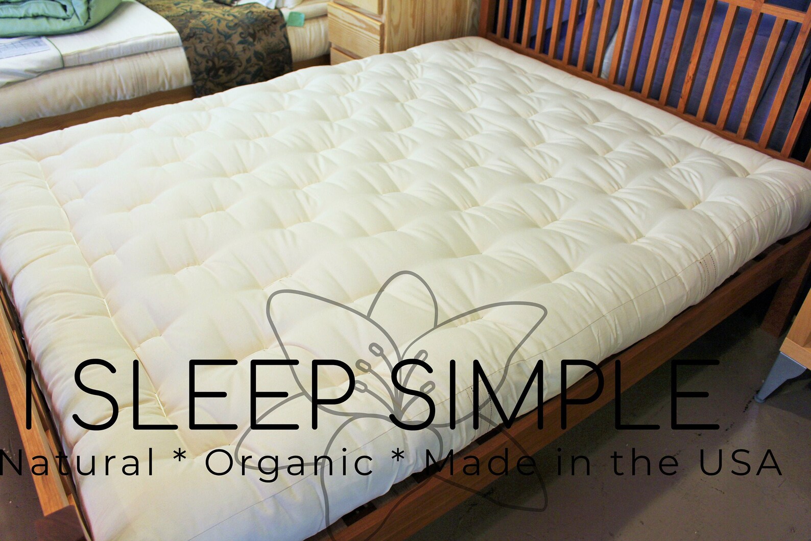 FIRM Cotton & Wool Futon Mattress 6 inch thick Made in the Etsy