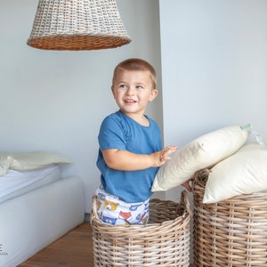 Toddler Pillow Organic 13x18 Adjustable Fill Travel Pillow