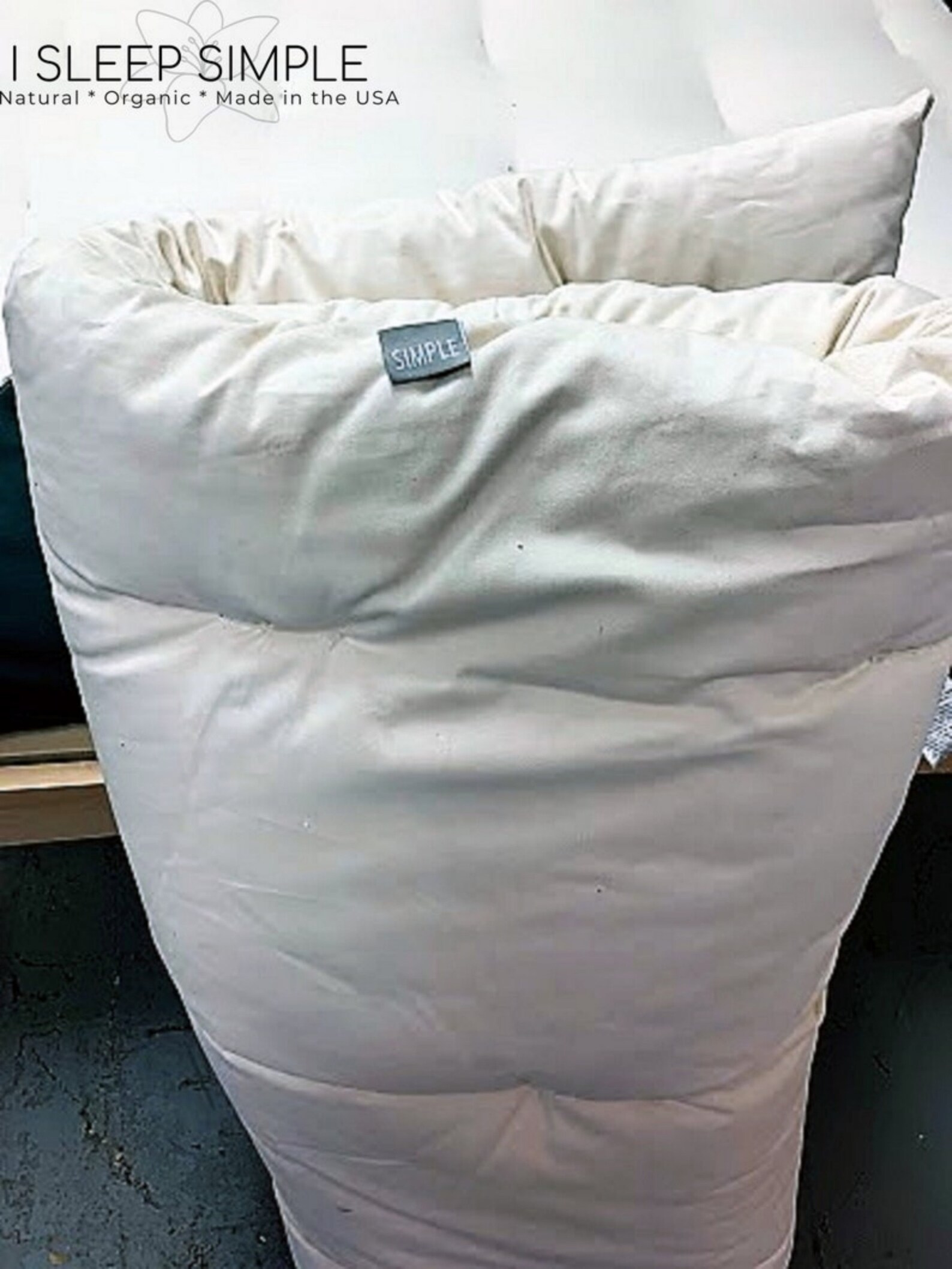 Cotton Bed Topper Made in the USA Etsy