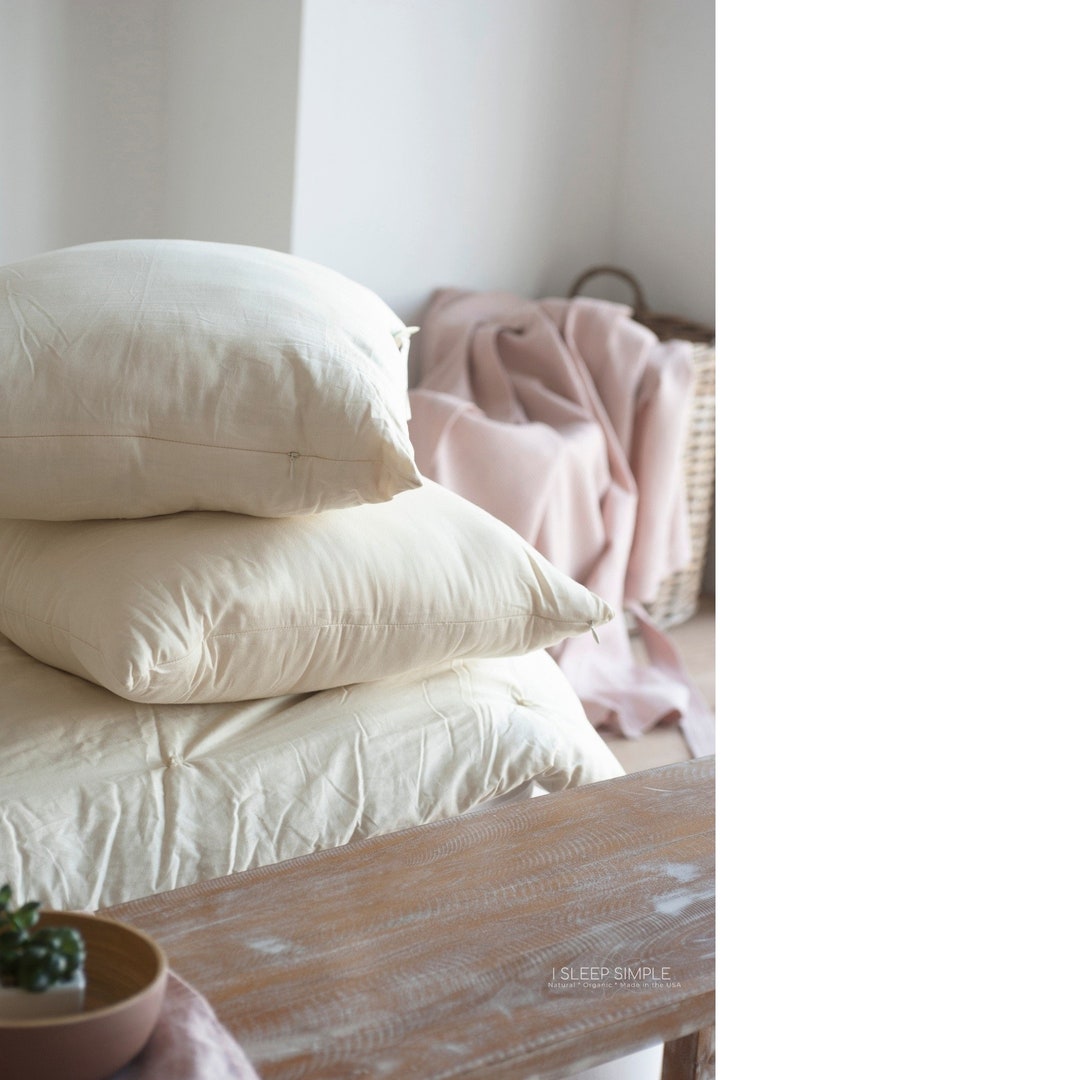 Best Kapok Pillow, Adjustable, Made in the US Etsy