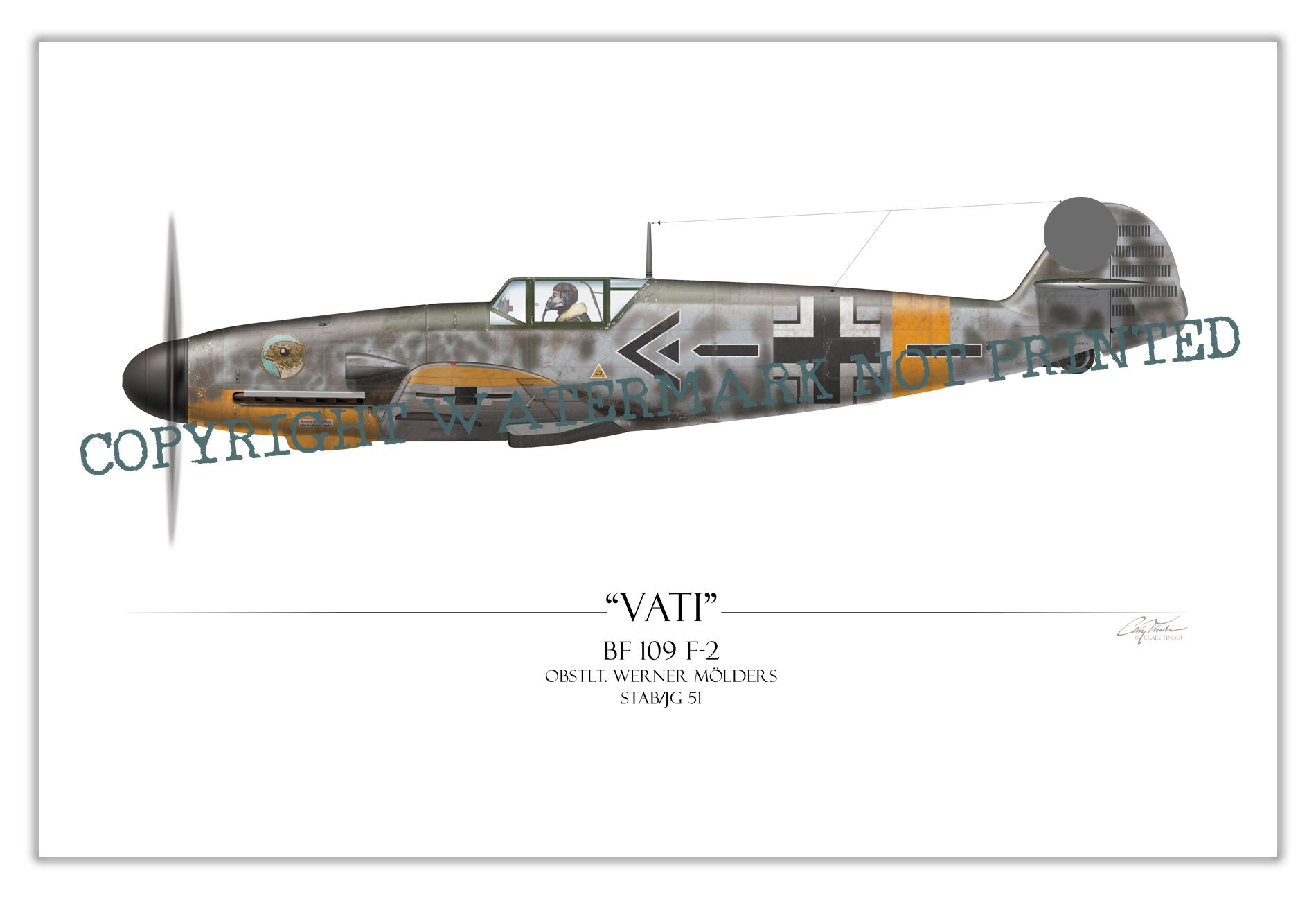 1:24//avion//Aircraft// Bf 109 me-109 Messerschmitt Erich bubi Hartmann aprox