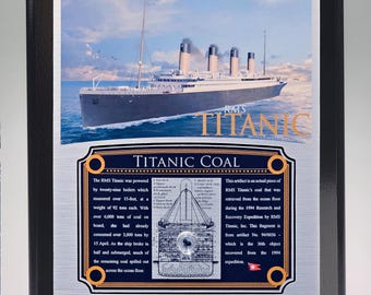 RMS Titanic “big Piece” Replica - Etsy