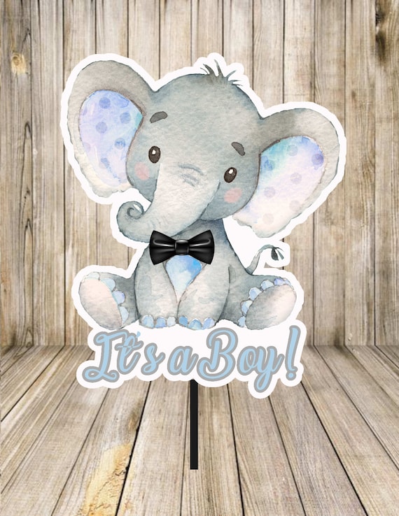 Printable Cake Topper Baby Boy