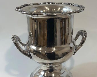 Leonard Silver Plate Champagne Trophy Bucket – EP Brass, Made in USA