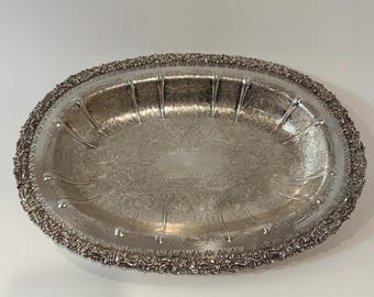 Barker Ellis Silver Plated Centrepiece Bowl 14” Made in England