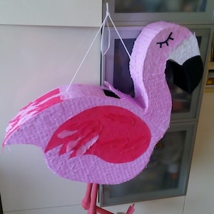 Flamingo pinata, Sweet 16 party, Flamingo party, luau piñata, Summer kids party, Tropical party centerpiece, Pink pinata for girls birthday