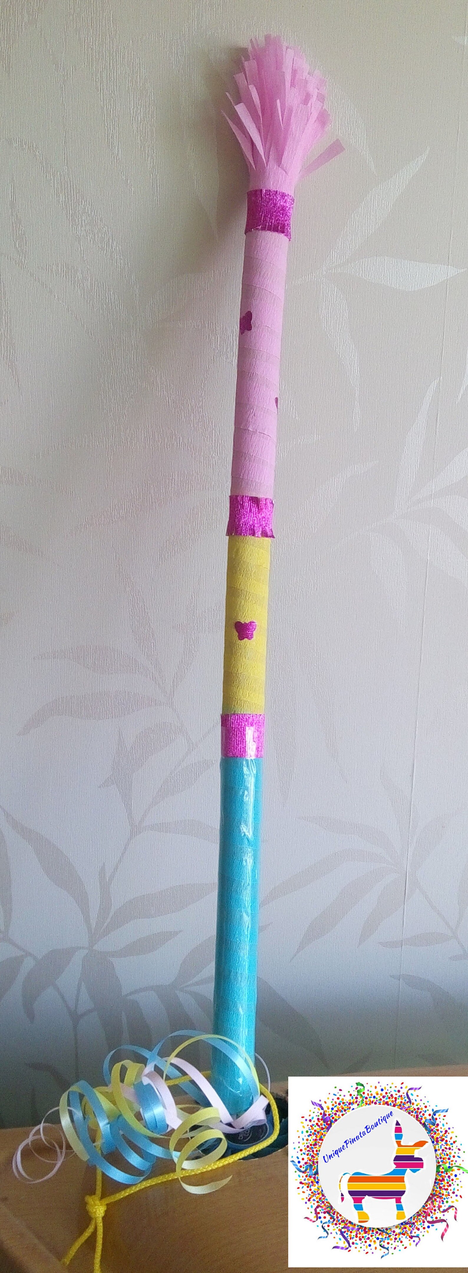Custom Pinata Stick Party Prop Whack pinata stick Pinata Etsy