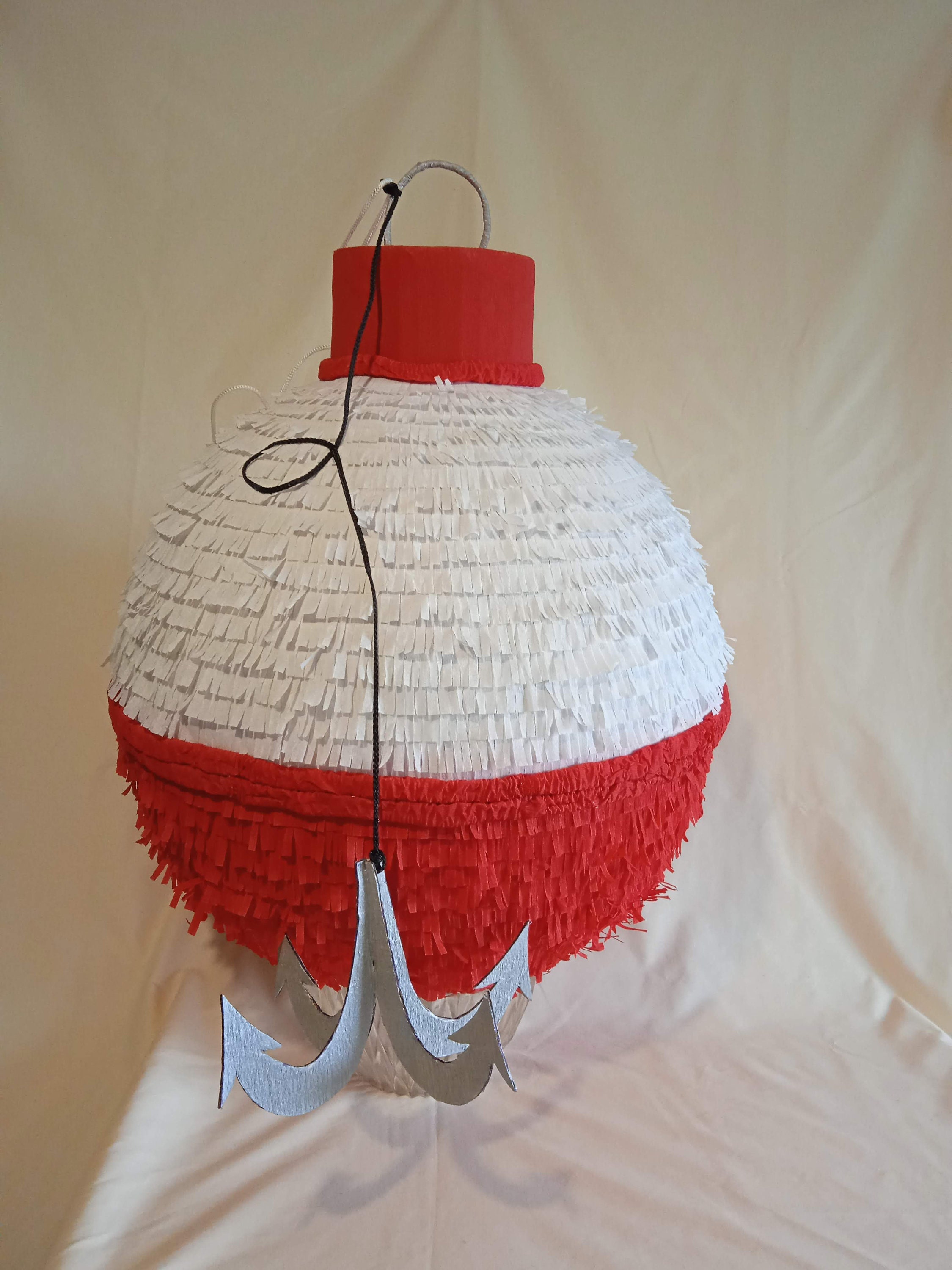 Fishing Bobber Pinata, Large Fishing Pinata for Birthday, Fishing Party