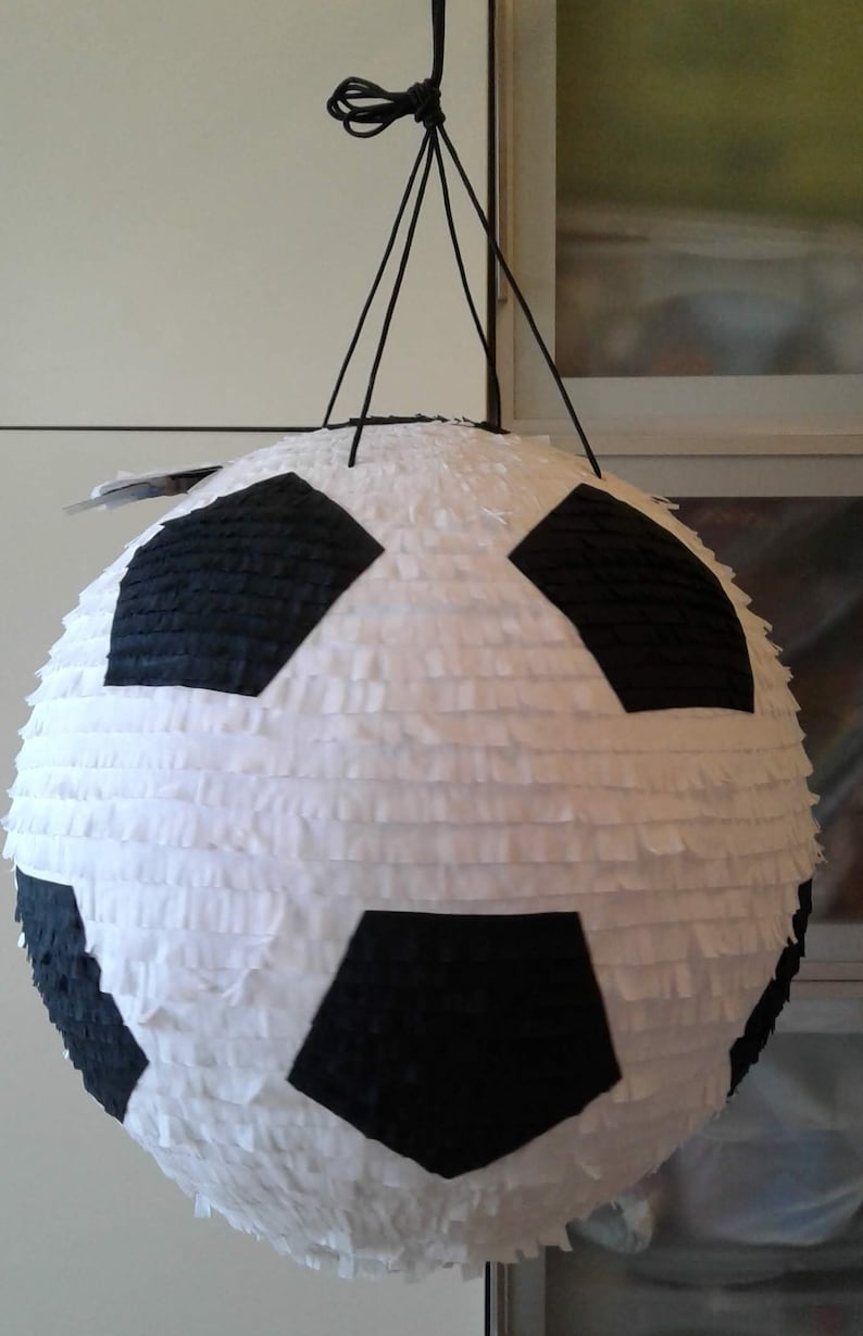 Soccer Ball Pinata for Boy Football Game Party Sports Etsy